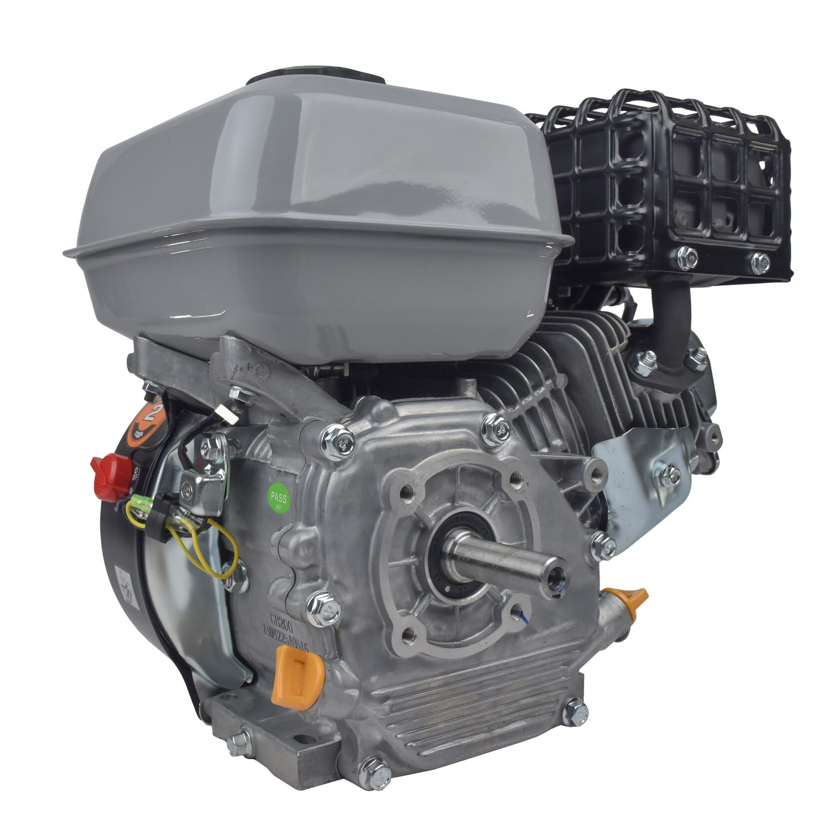 Двигатель бензиновый для культиваторов, мотопомп, садового и строительного оборудования EVOline Zongshen GB 200 Q