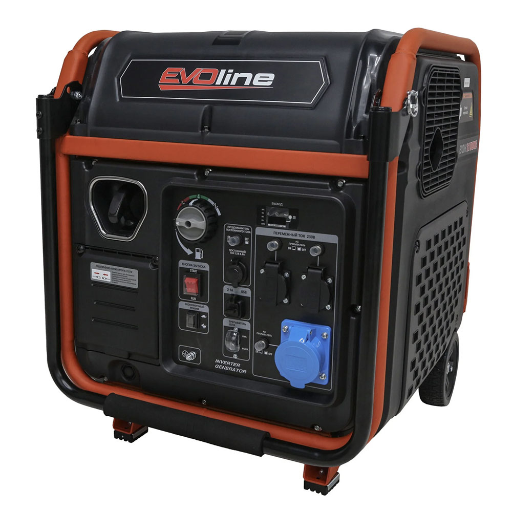 Инверторный бензиновый генератор в кожухе EVOline BQH 11000 E Zongshen