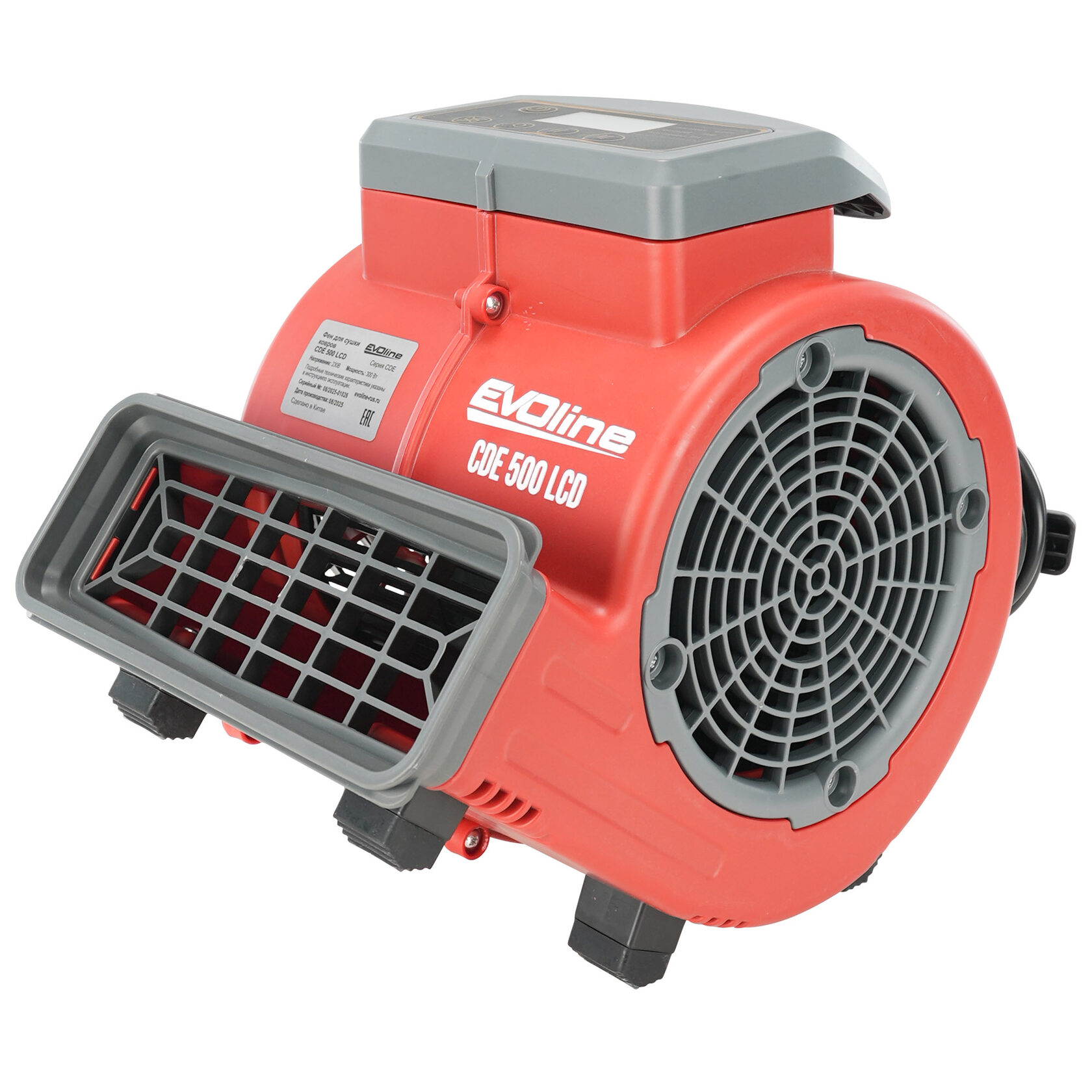 Фен для сушки ковров EVOline CDE 500 LCD