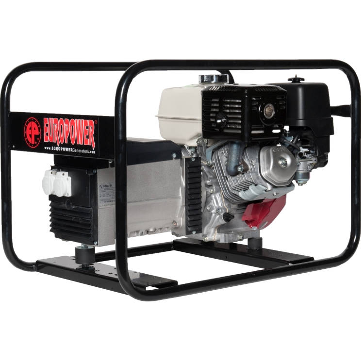 Бензиновый генератор EUROPOWER EP 6000 двигатель Honda