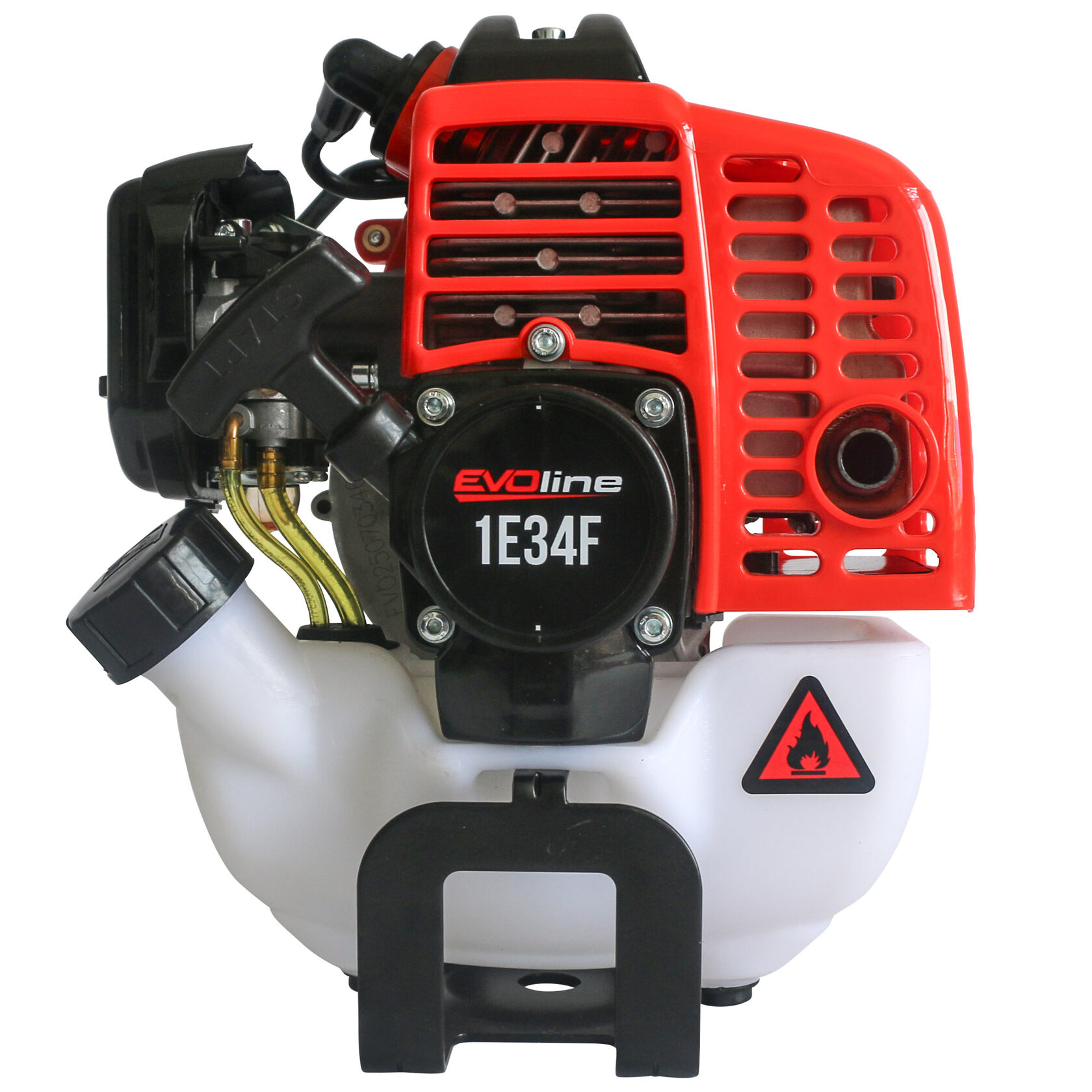 Двигатель бензиновый для триммеров, мотокос, виброреек EVOline Zongshen 1E34F