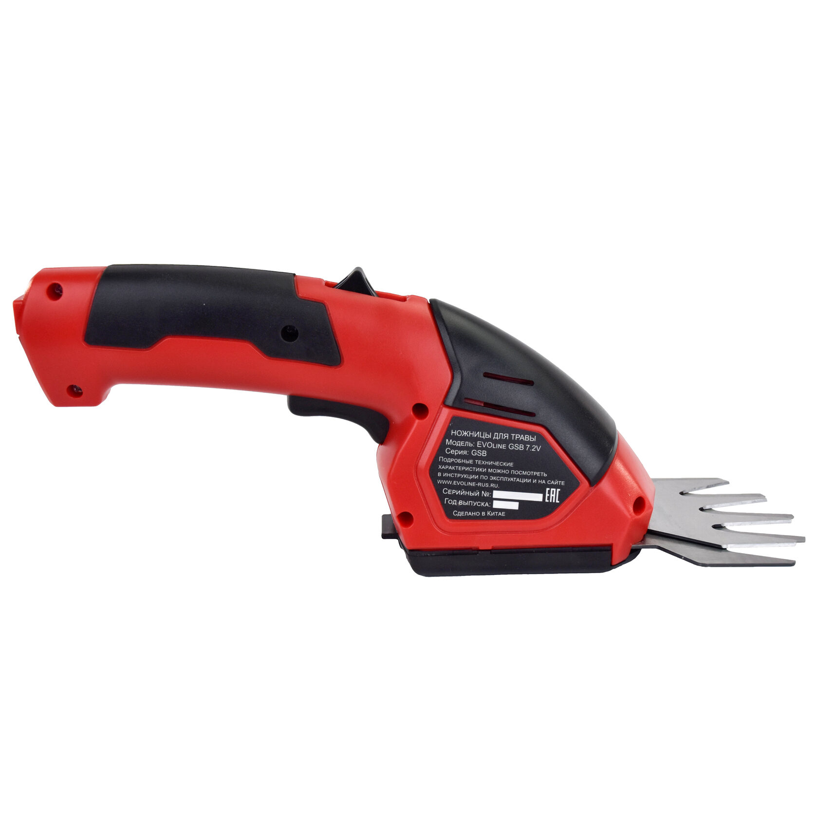 Аккумуляторные ножницы для стрижки травы и кустов EVOline GSB 7.2V