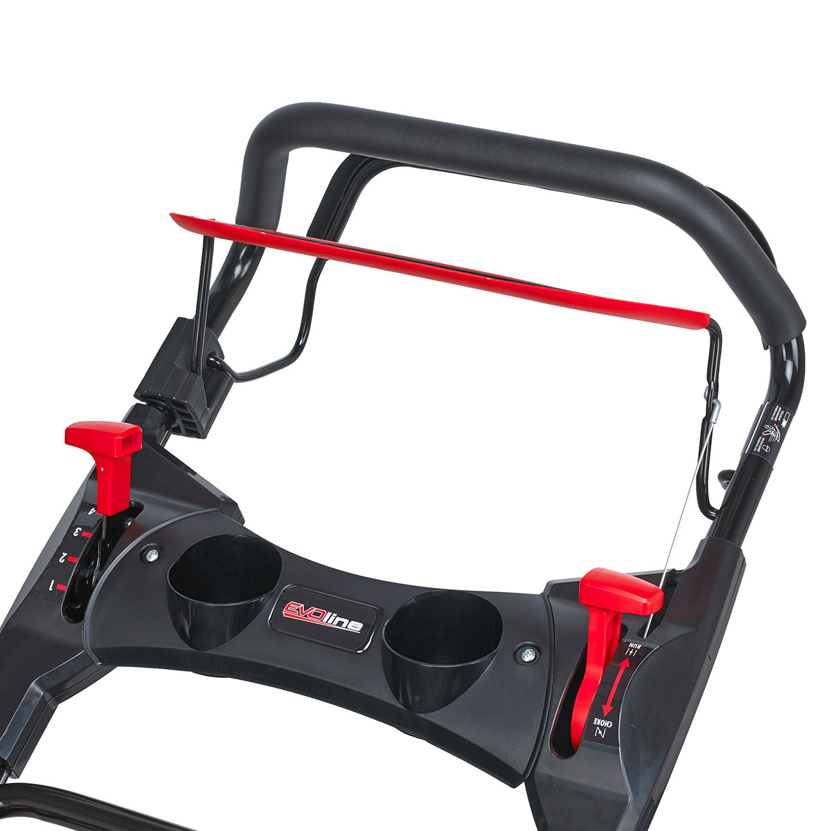 Газонокосилка баензиновая самоходная EVOline LMG 53 CV