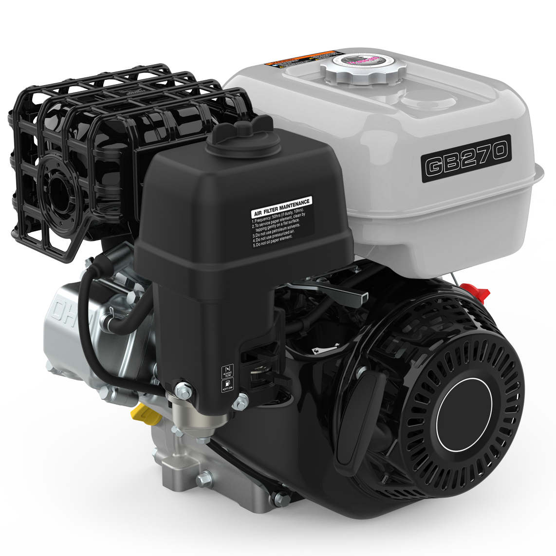 Двигатель бензиновый для культиваторов, мотопомп, садового и строительного оборудования EVOline Zongshen GB 270