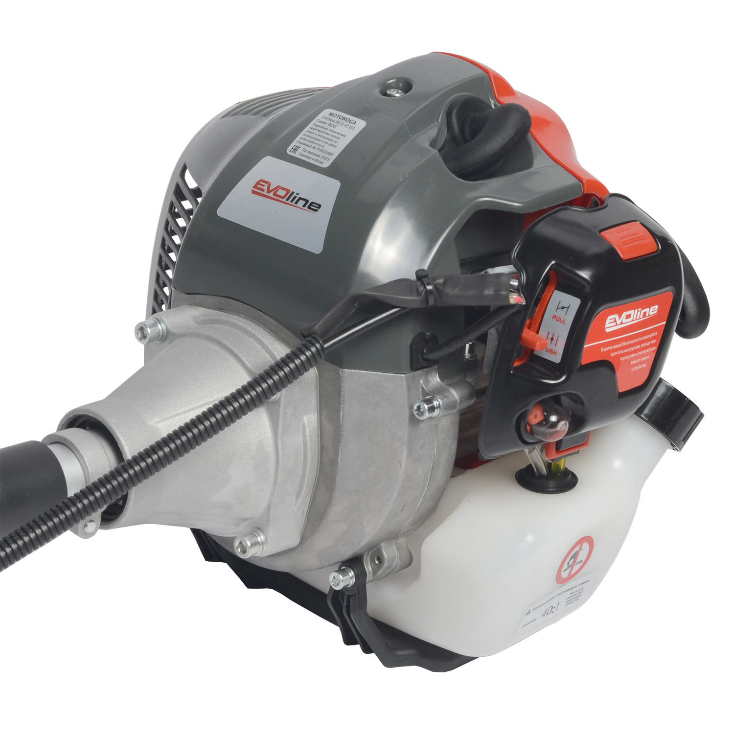 Бензиновый триммер мотокоса EVOline BCG 43 ES