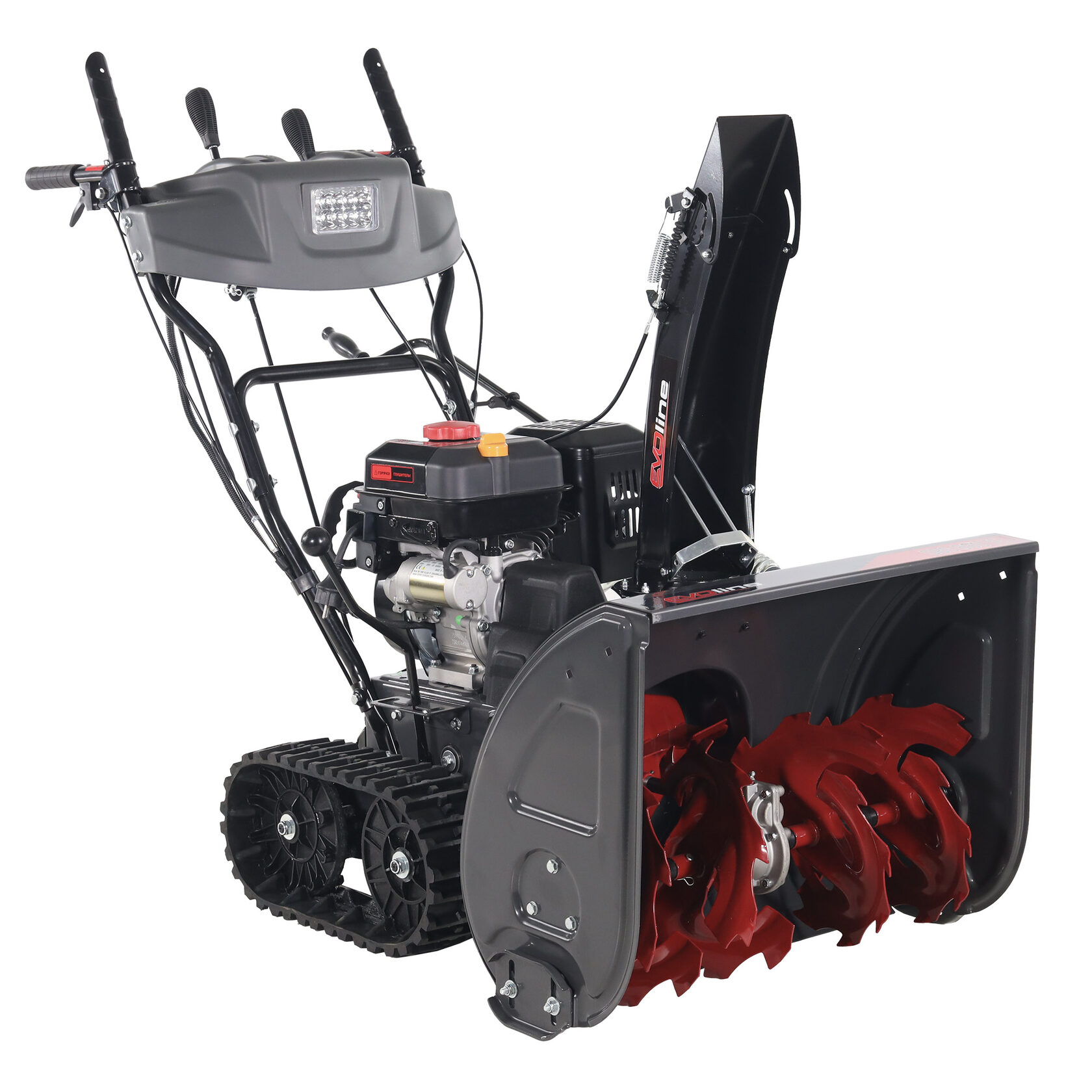 Самоходный бензиновый снегоуборщик EVOline SBG 660 TE двигатель Zongshen