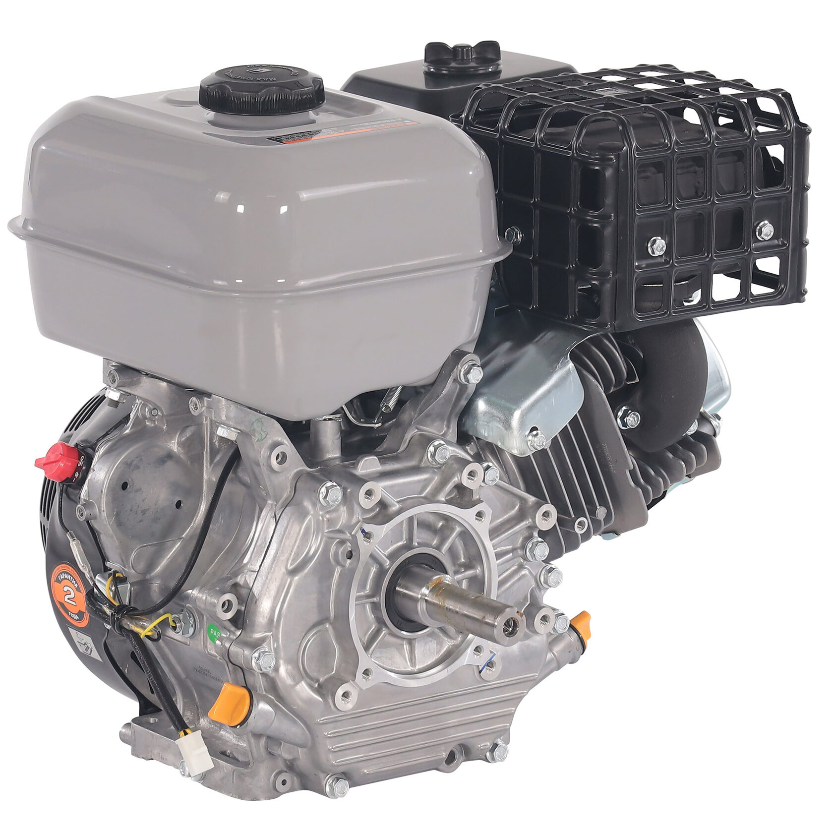 Двигатель бензиновый для лебедок, культиваторов, мотопомп, садового и строительного оборудования EVOline Zongshen GB 460