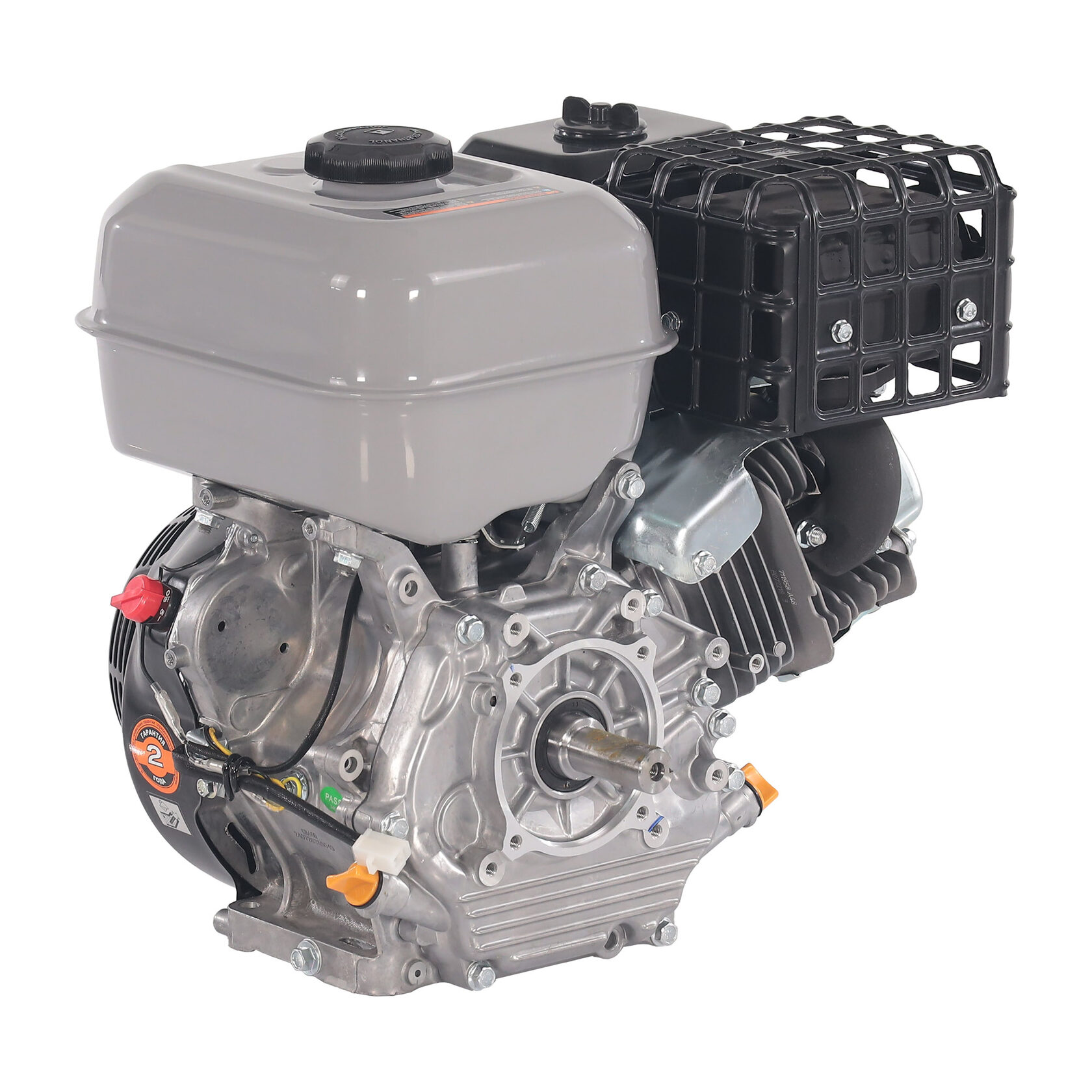 Двигатель бензиновый для лебедок, культиваторов, мотопомп, садового и строительного оборудования EVOline Zongshen GB 460