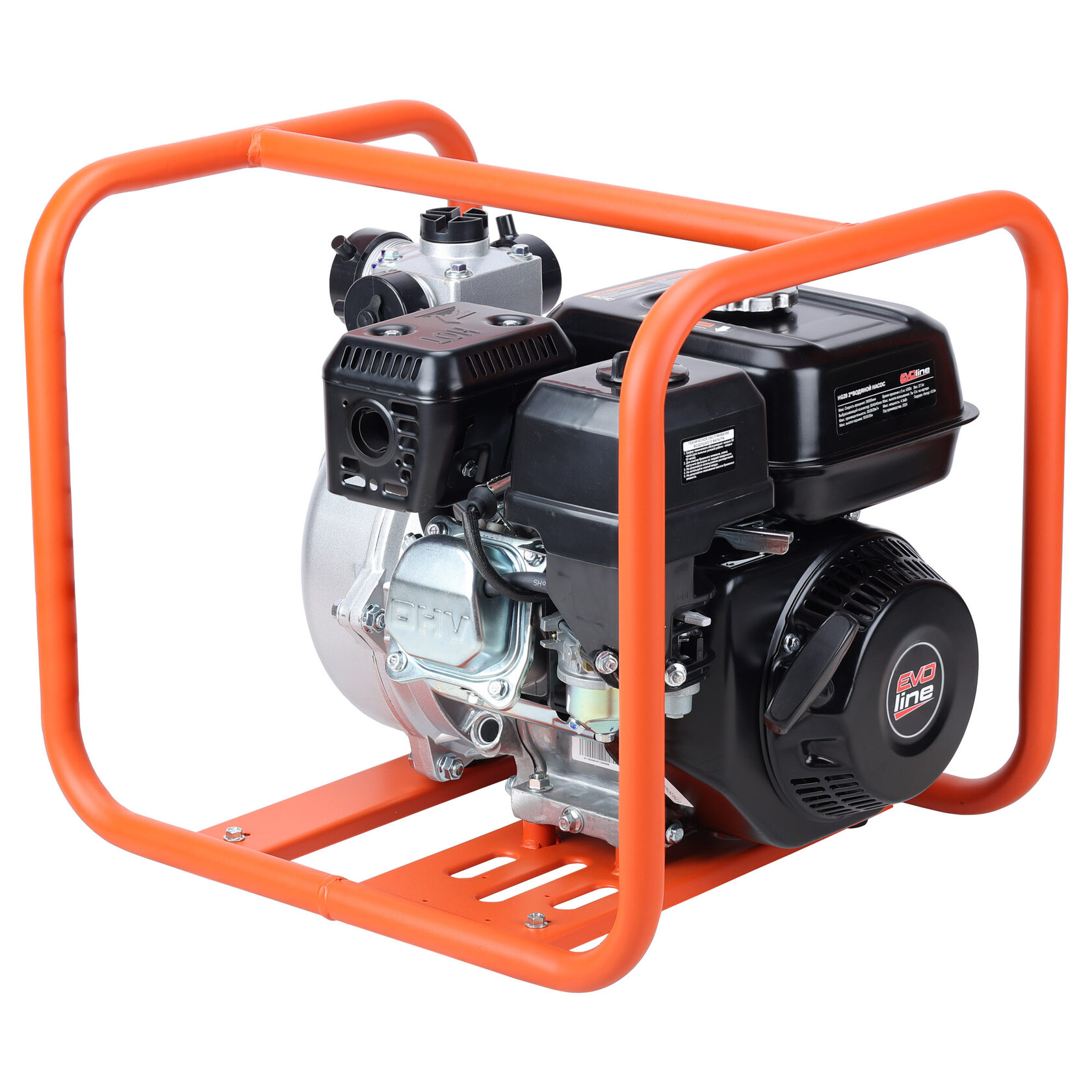 Мотопомпа бензиновая высоконапорная пожарная EVOline HG 20 Zongshen