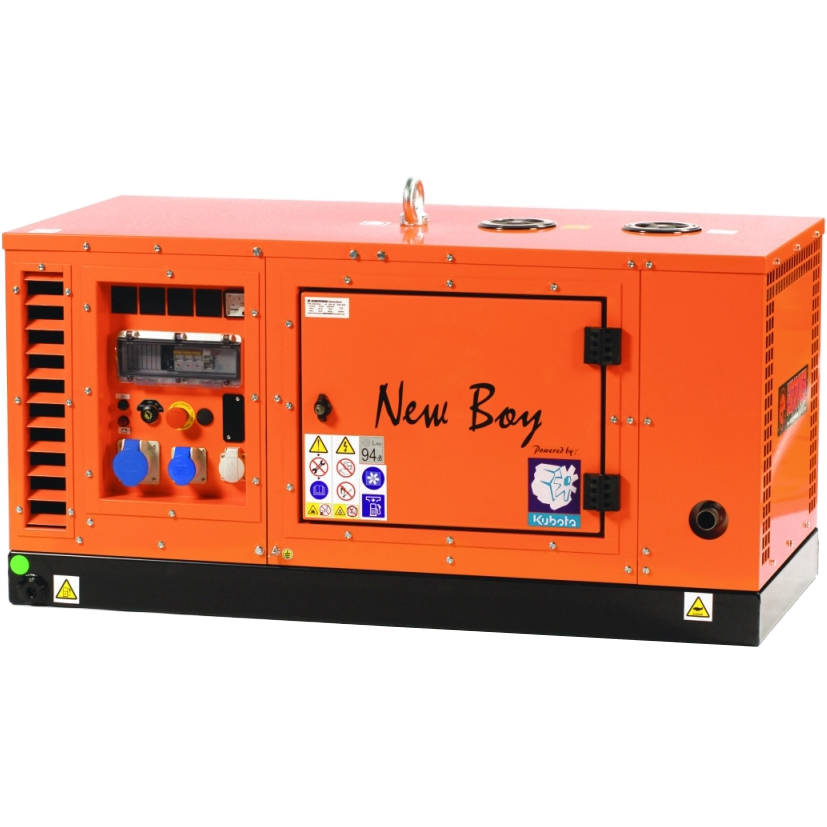 Дизельный генератор EUROPOWER EPS 123 DE NEW BOY двигатель Kubota