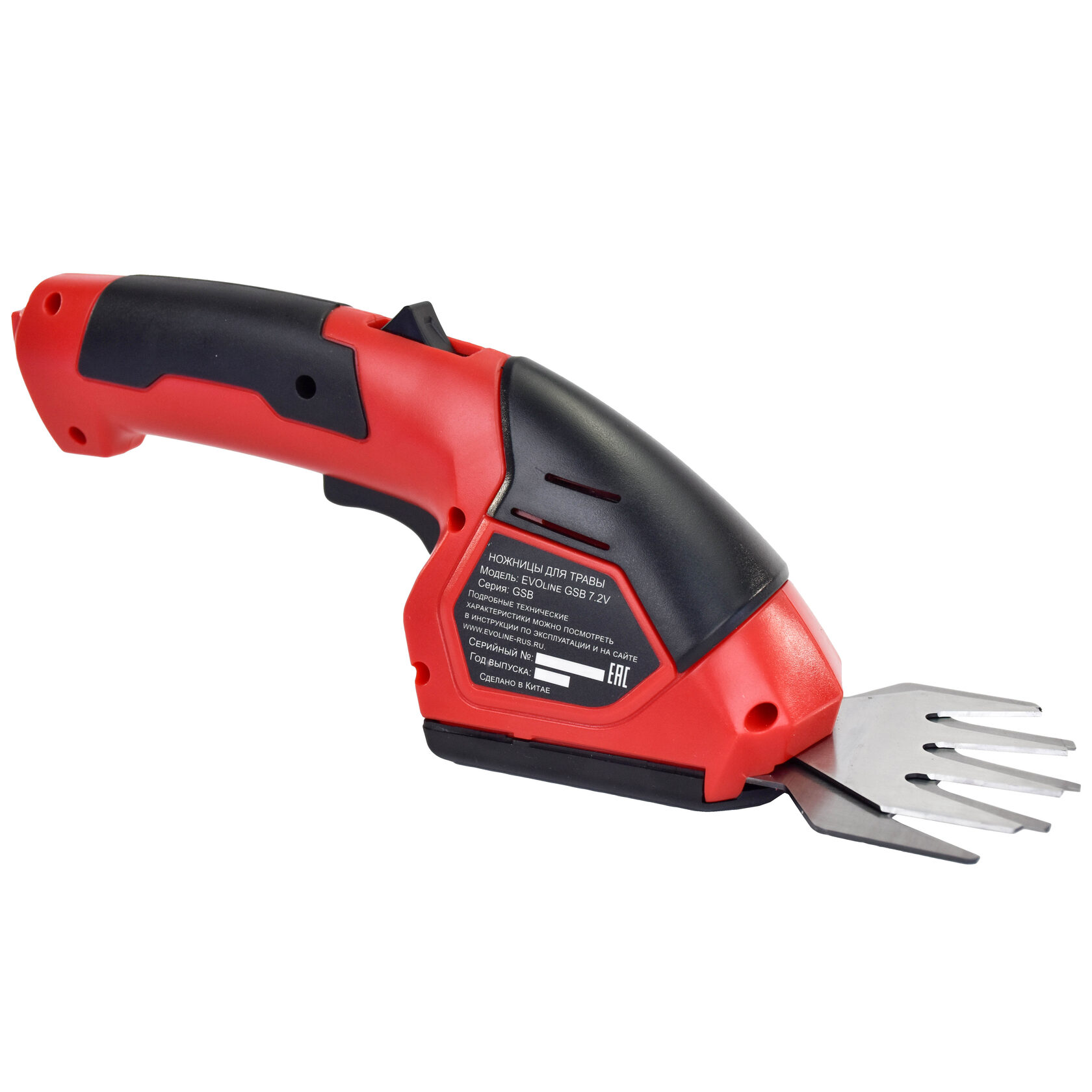 Аккумуляторные ножницы для стрижки травы и кустов EVOline GSB 7.2V