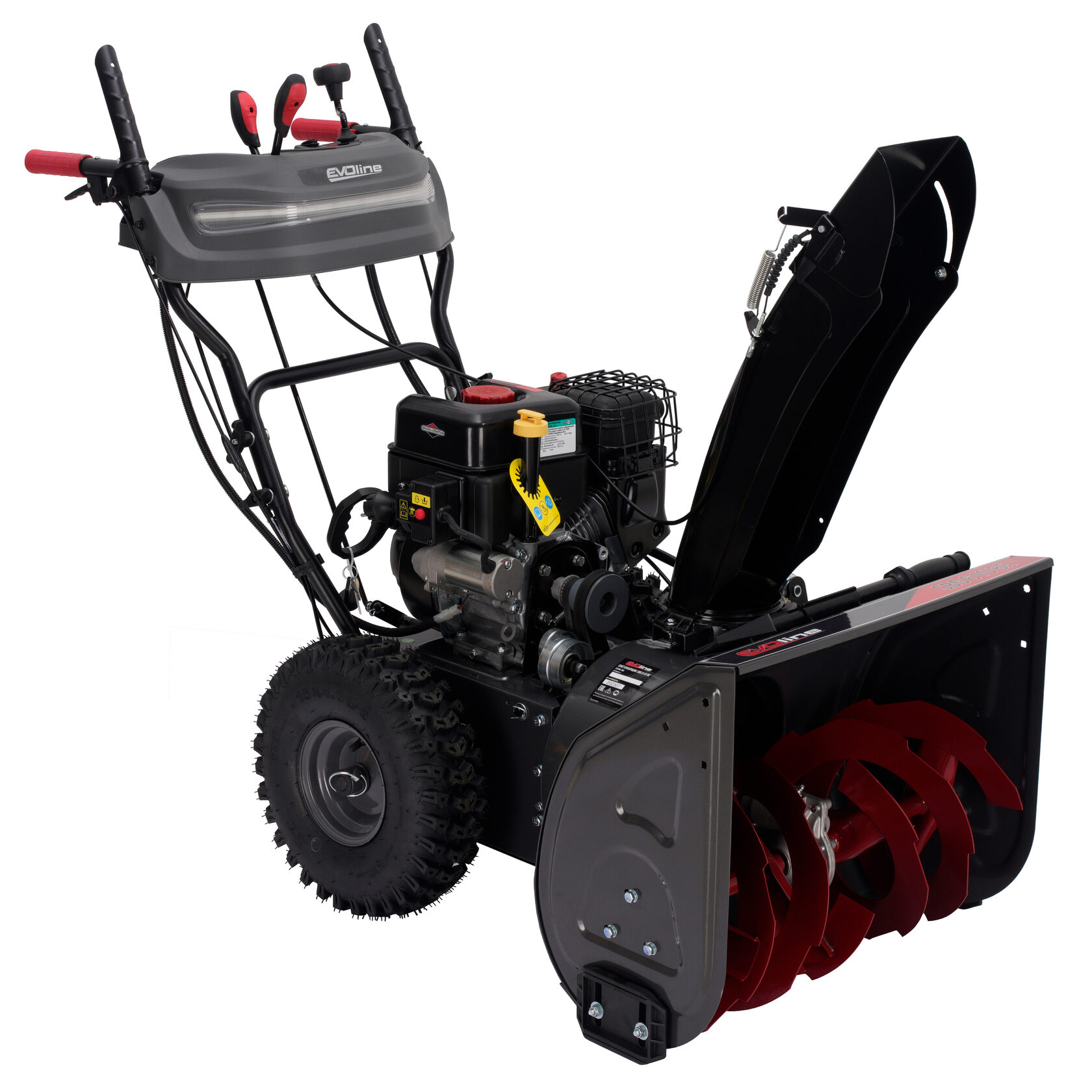 Самоходный бензиновый снегоуборщик EVOline SBG 610 BE двигатель Briggs&Stratton