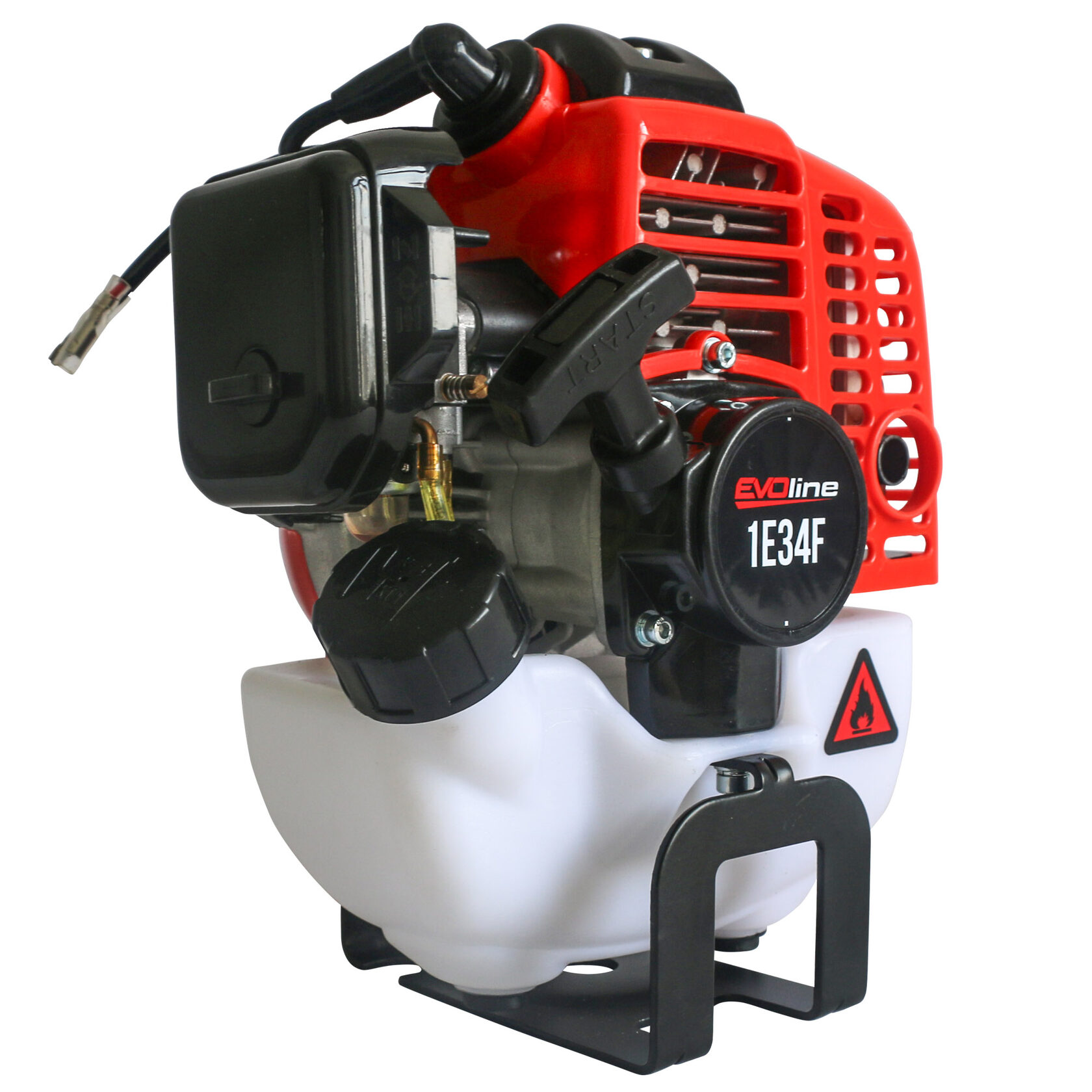 Двигатель бензиновый для триммеров, мотокос, виброреек EVOline Zongshen 1E34F