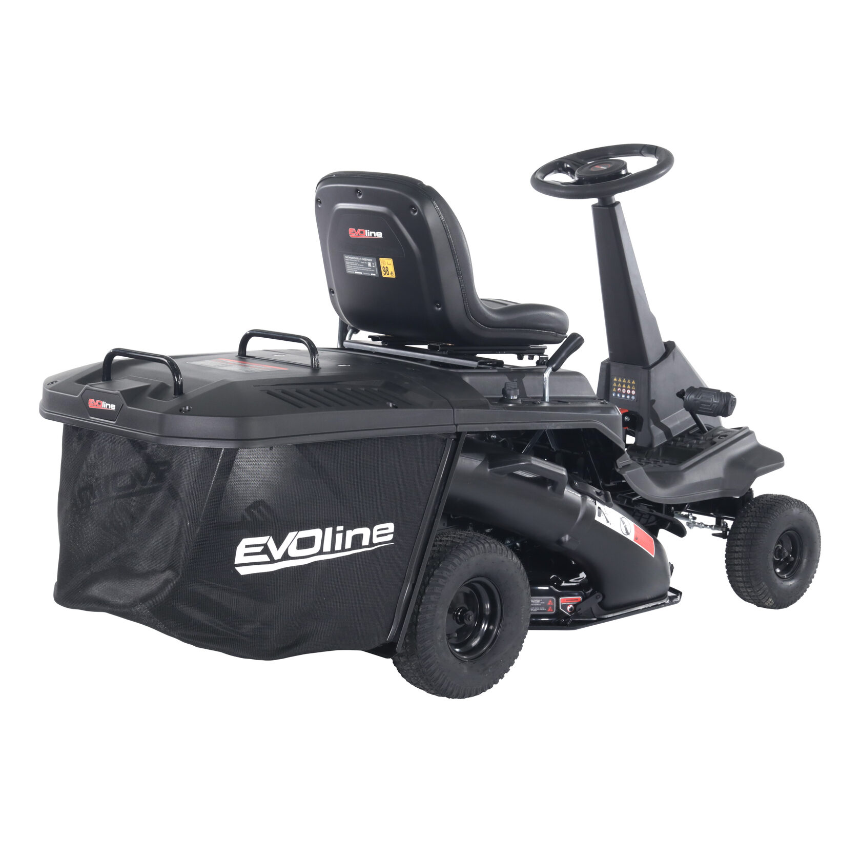 Газонокосилка с сиденьем Мини Райдер EVOline TRG 61 CM