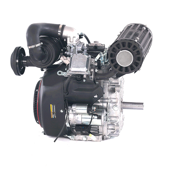 Двигатель бензиновый для тракторов, райдеров, косилок с сиденьем, вездеходов, затирочных и шлифовальных машин EVOline Zongshen XP 1000 FE