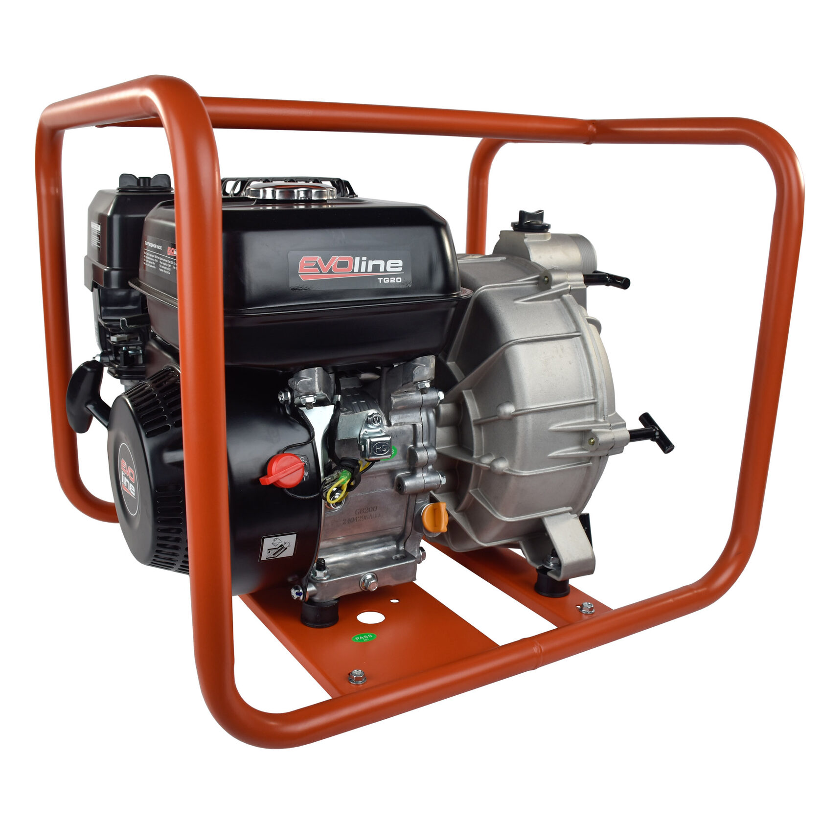 Мотопомпа бензиновая для грязной воды EVOline TG 20 Zongshen