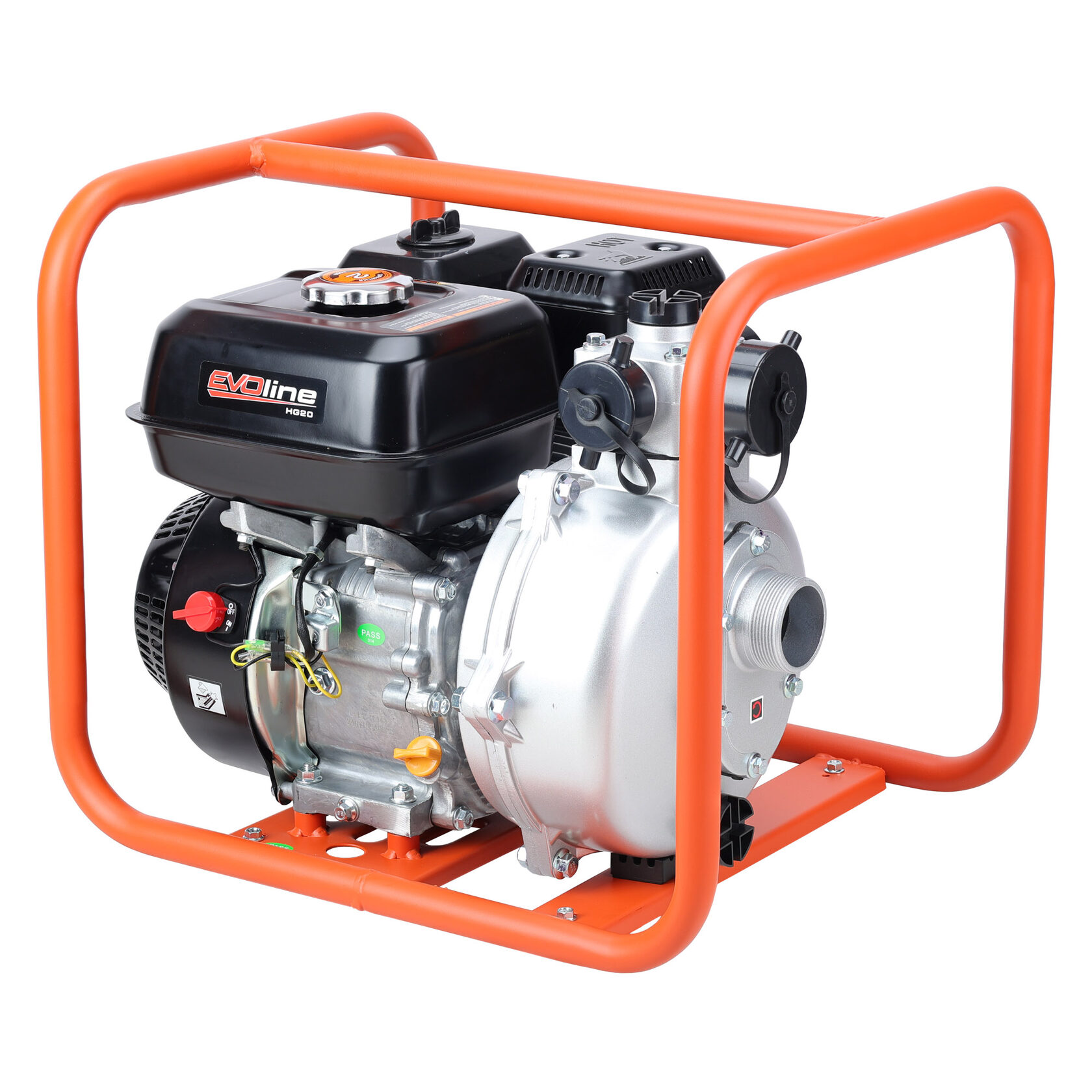 Мотопомпа бензиновая высоконапорная пожарная EVOline HG 20 Zongshen