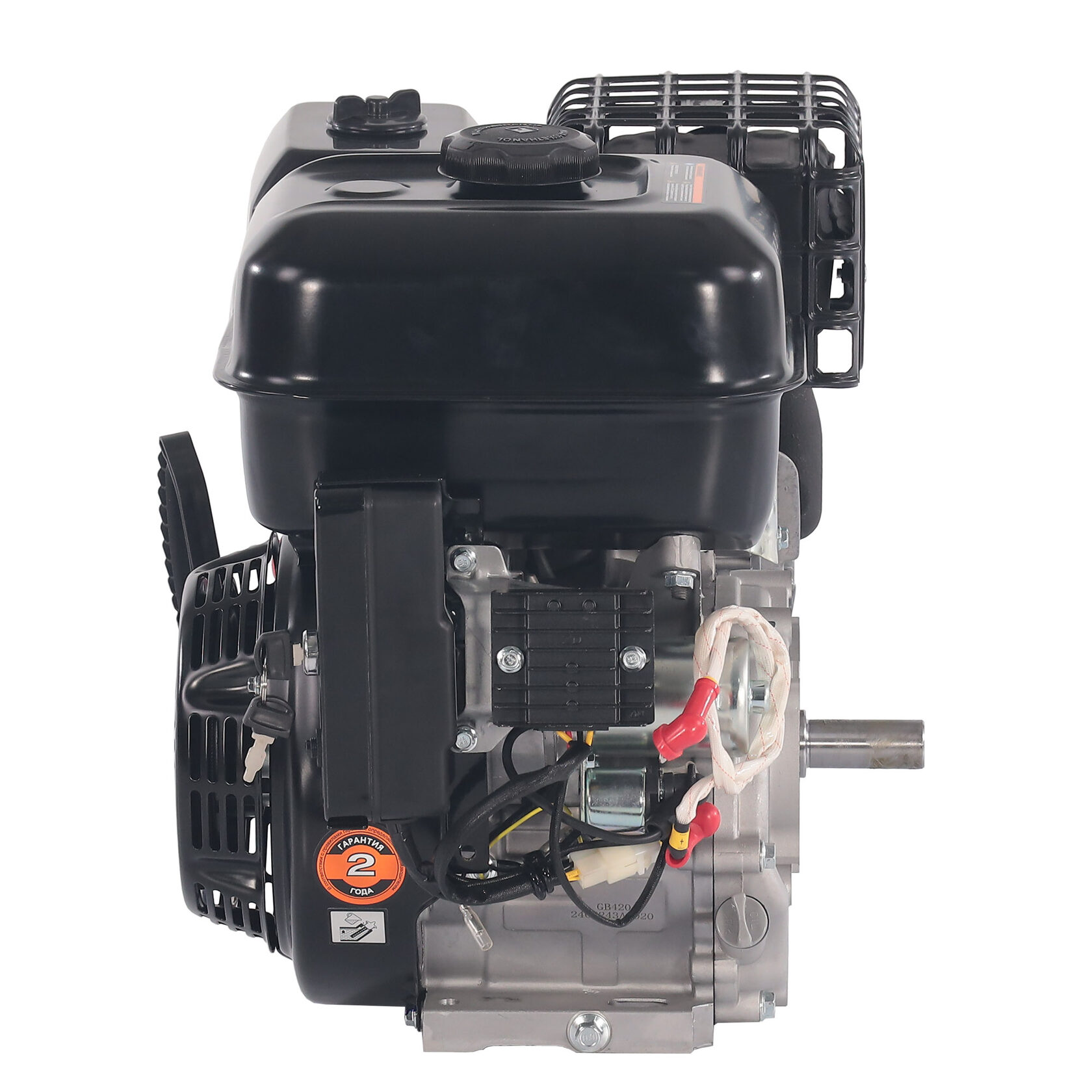 Двигатель бензиновый для культиваторов, мотопомп, опрыскивателей, строительного оборудования EVOline Zongshen GB 420 Е