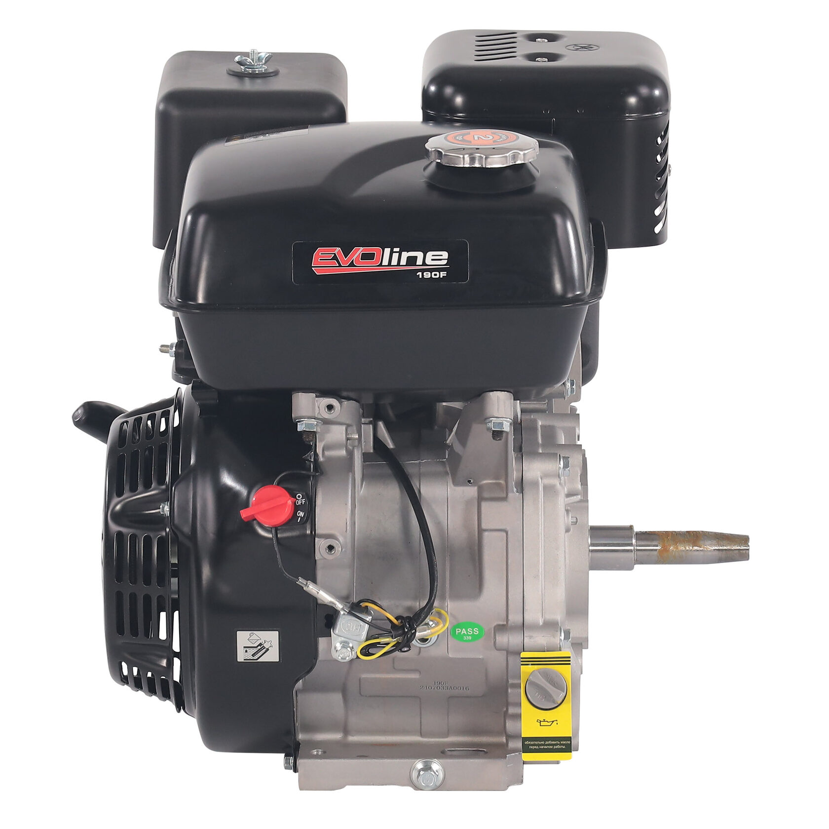 Двигатель бензиновый для генераторов EVOline Zongshen 190 FV