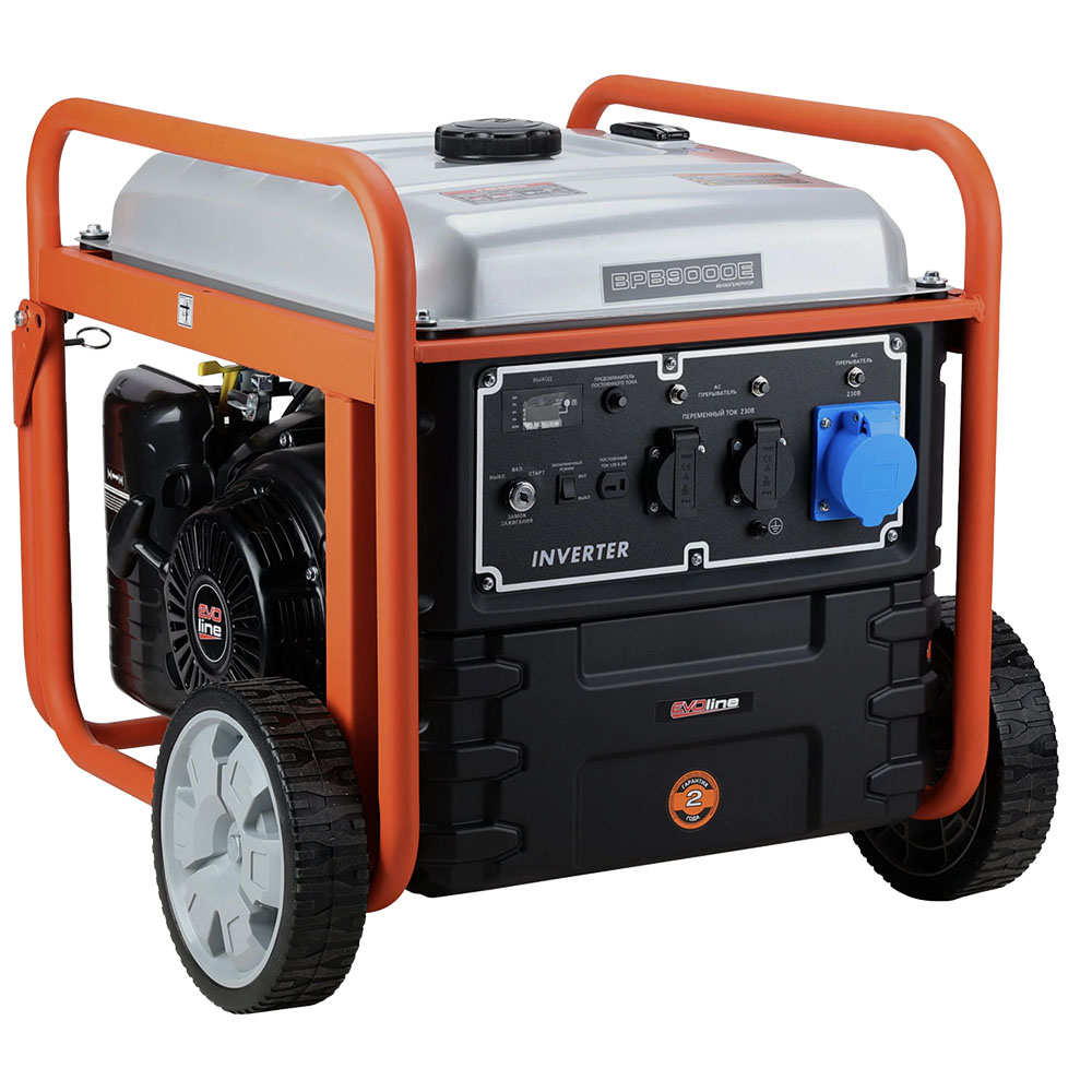 Инверторный бензиновый генератор в кожухе EVOline BPB 9000 E Zongshen