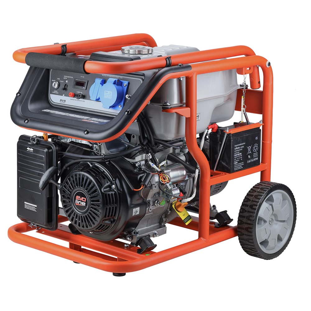 Бензиновый генератор в кожухе EVOline KB 7000 E Zongshen