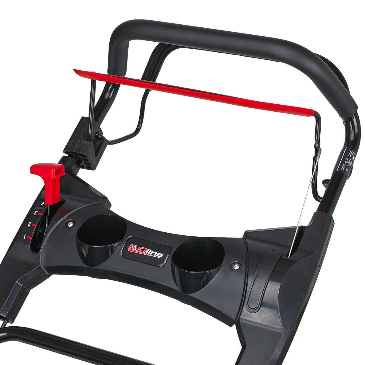 Газонокосилка баензиновая самоходная EVOline LMG 53 CVH двигатель Honda