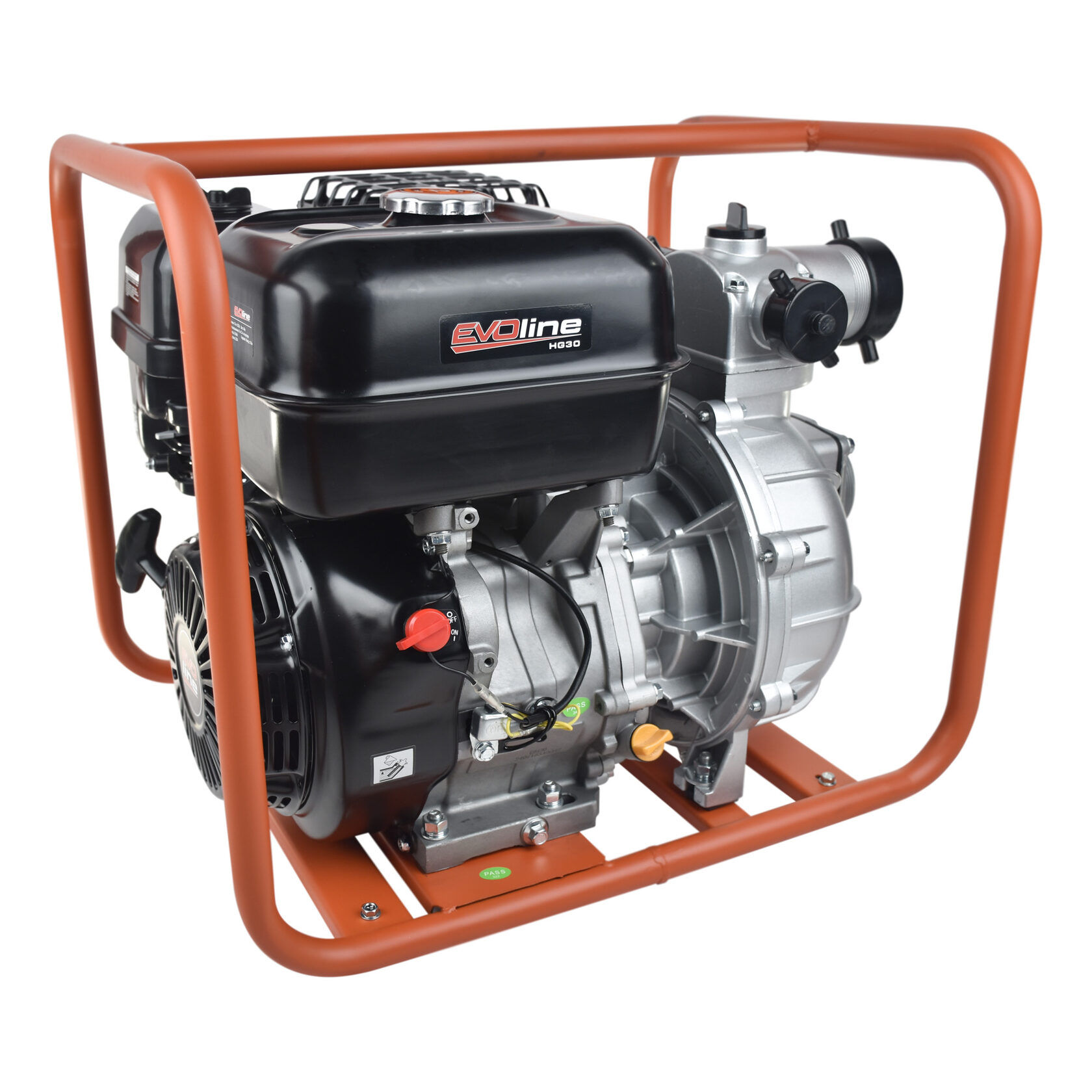 Мотопомпа бензиновая высоконапорная пожарная  EVOline HG 30 Zongshen