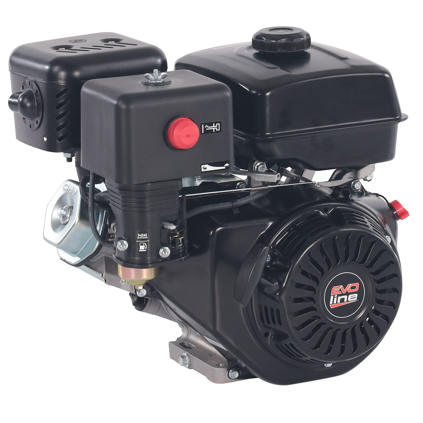 Двигатель бензиновый для минитракторов, строительной техники, самоходной техники EVOline Zongshen 188 FA2