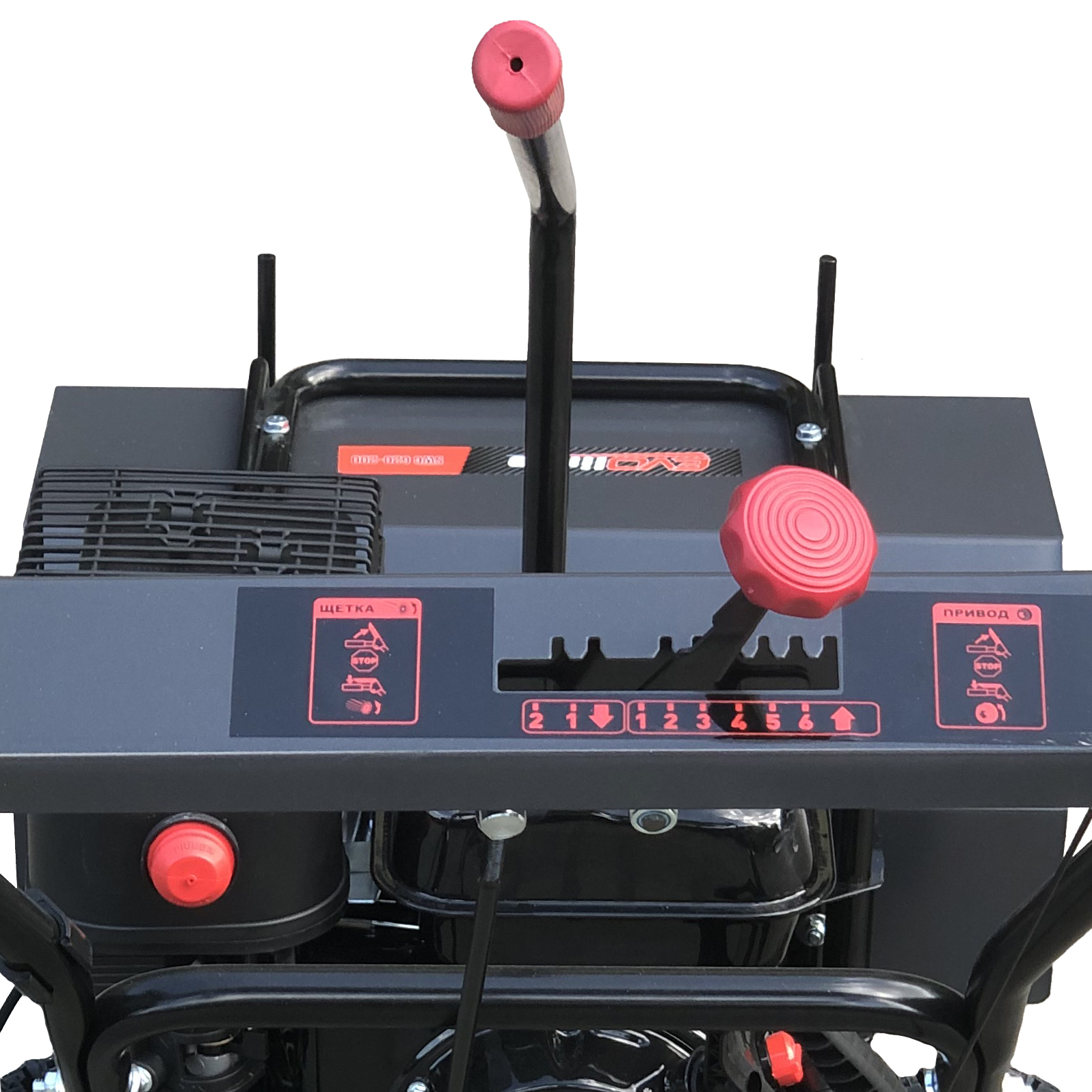 Самоходная бензиновая подметальная машина EVOline SWG 620 двигатель Zongshen