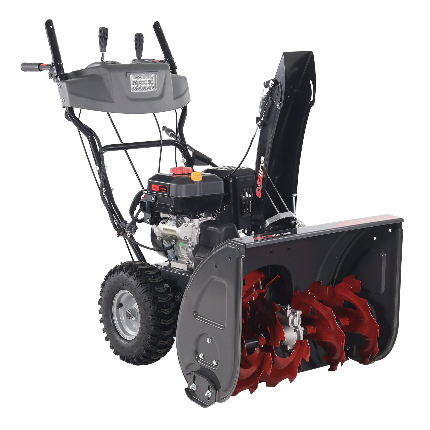 Самоходный бензиновый снегоуборщик EVOline SBG 660 E двигатель Zongshen