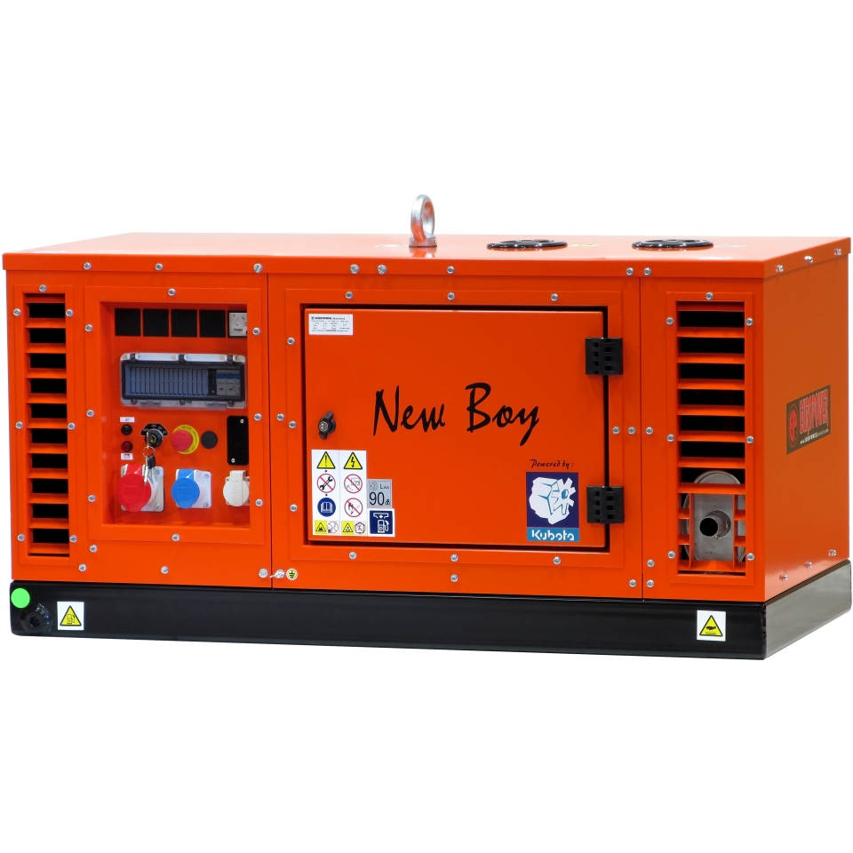 Дизельный генератор EUROPOWER EPS 113 TDE NEW BOY двигатель Kubota