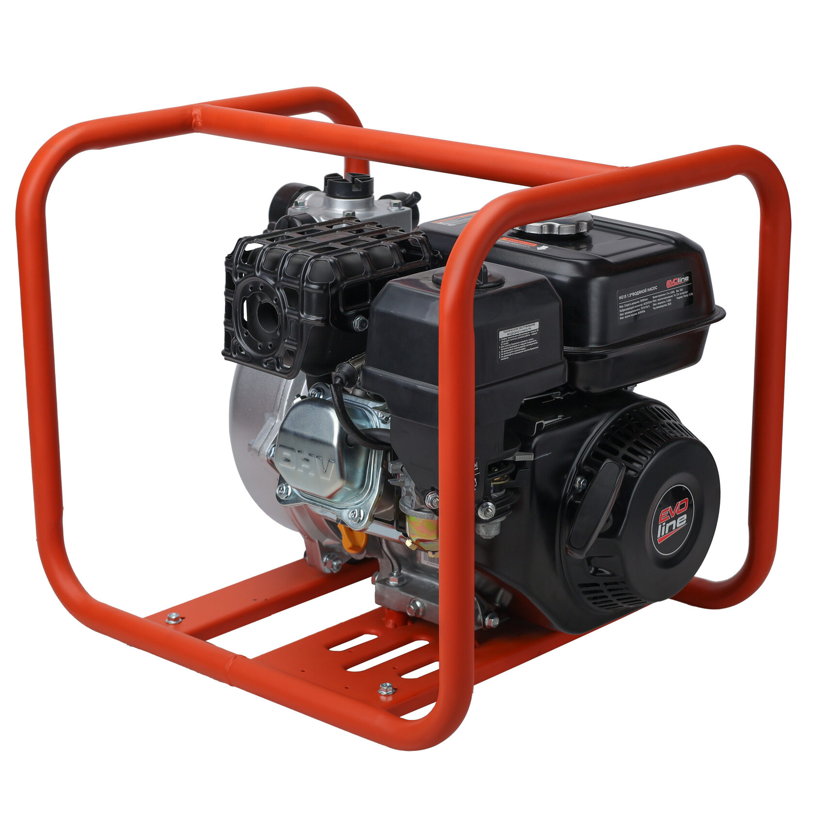 Мотопомпа бензиновая высоконапорная пожарная EVOline HG 15 Zongshen