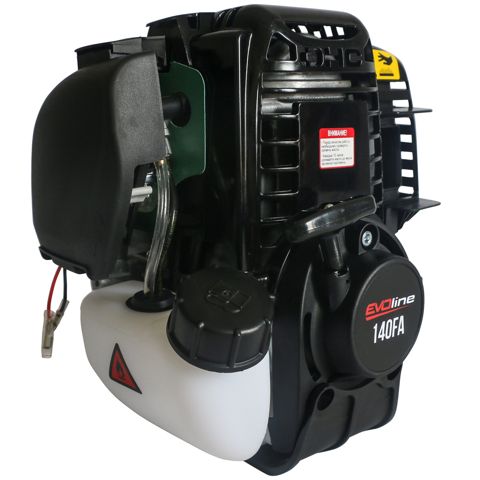 Двигатель бензиновый для триммеров, мотокос, виброреек EVOline Zongshen 140 FA