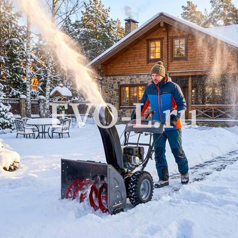 Новинка: Снегоуборщик EVOline SBG 610 HE с легендарным двигателем Honda