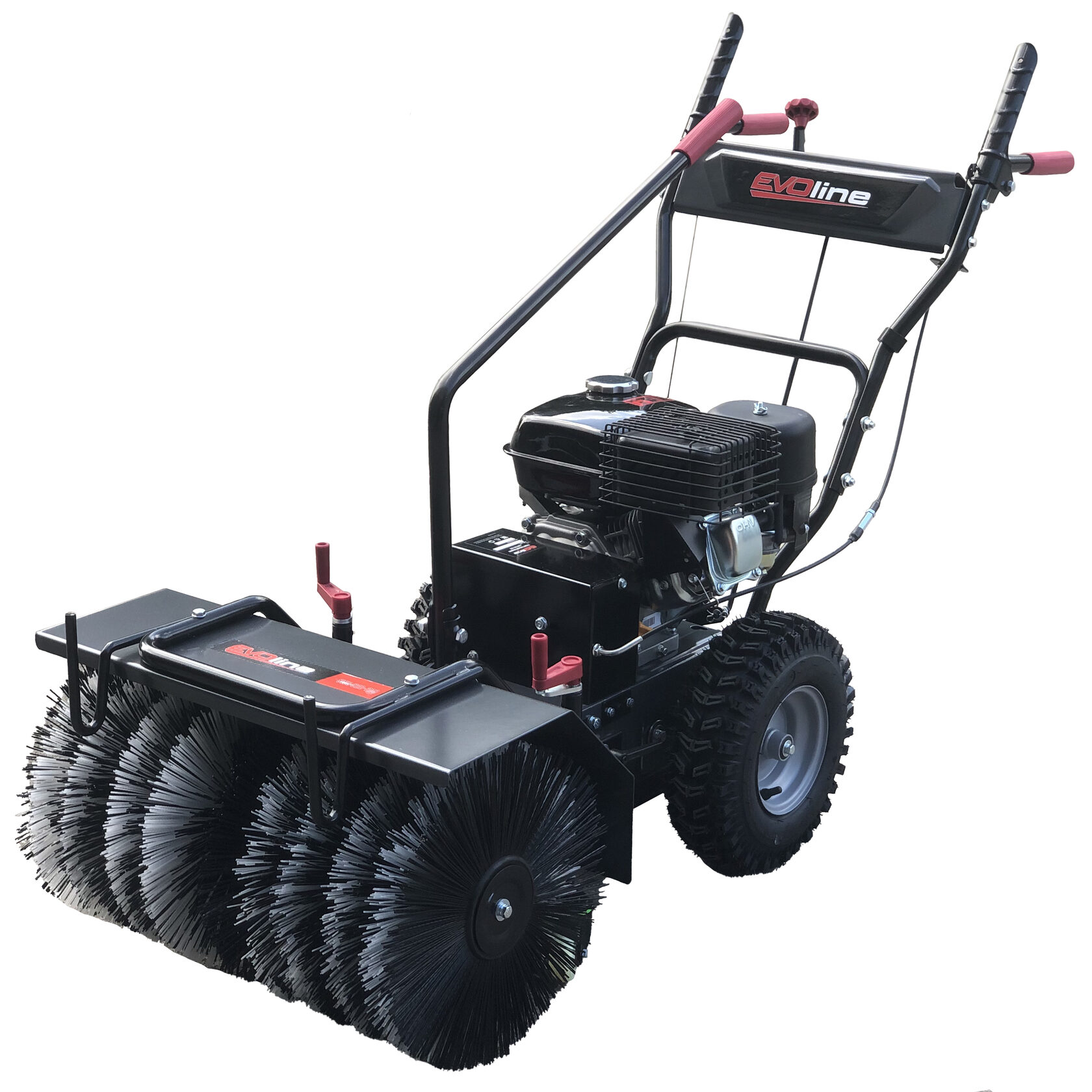 Самоходная бензиновая подметальная машина EVOline SWG 620 двигатель Zongshen