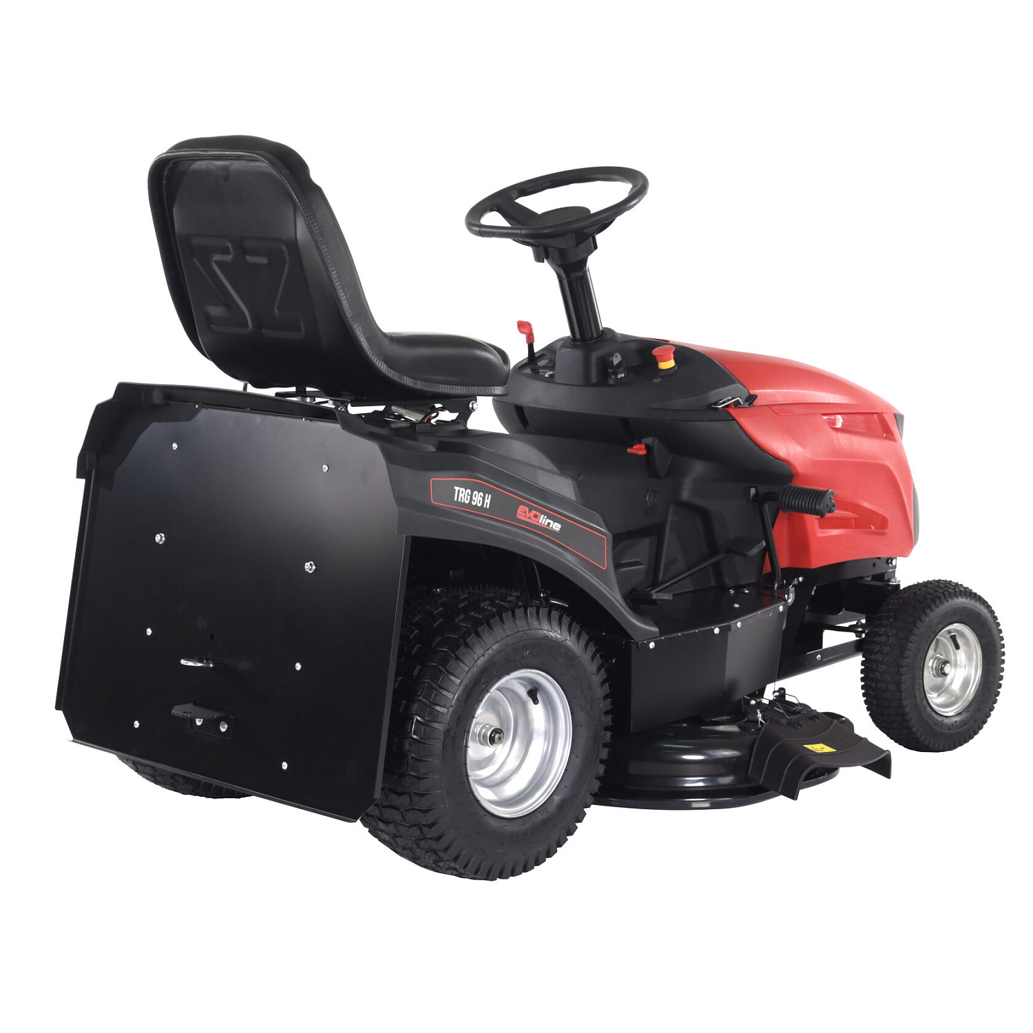 Новинка: Газонокосилка с сиденьем EVOline TRG 96 H — трактор для истинных хозяев земли.