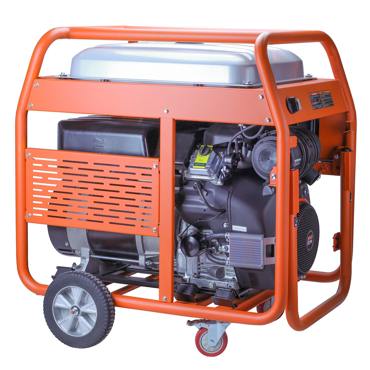 Новинка: Бензиновый генератор EVOline PB 22003 E Zongshen — трехфазный с электростартером, 17 кВт